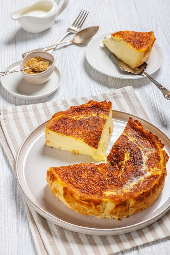 Hausgemachter Käsekuchen